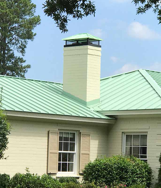 STAINLESS STEEL HIP & RIDGE LID WITH CUSTOM POWDER COAT